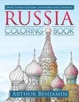bokomslag Russia Coloring Book: 8 Famous Russian Landmarks for Coloring