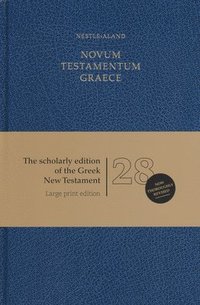 bokomslag Novum Testamentum Graece-FL-Large Print
