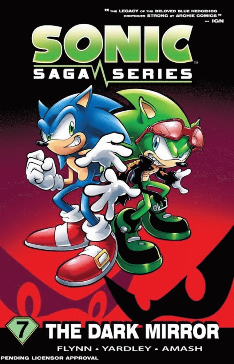 Sonic Scribes - Sonic Saga Series 7: The Dark Mirror, Häftad