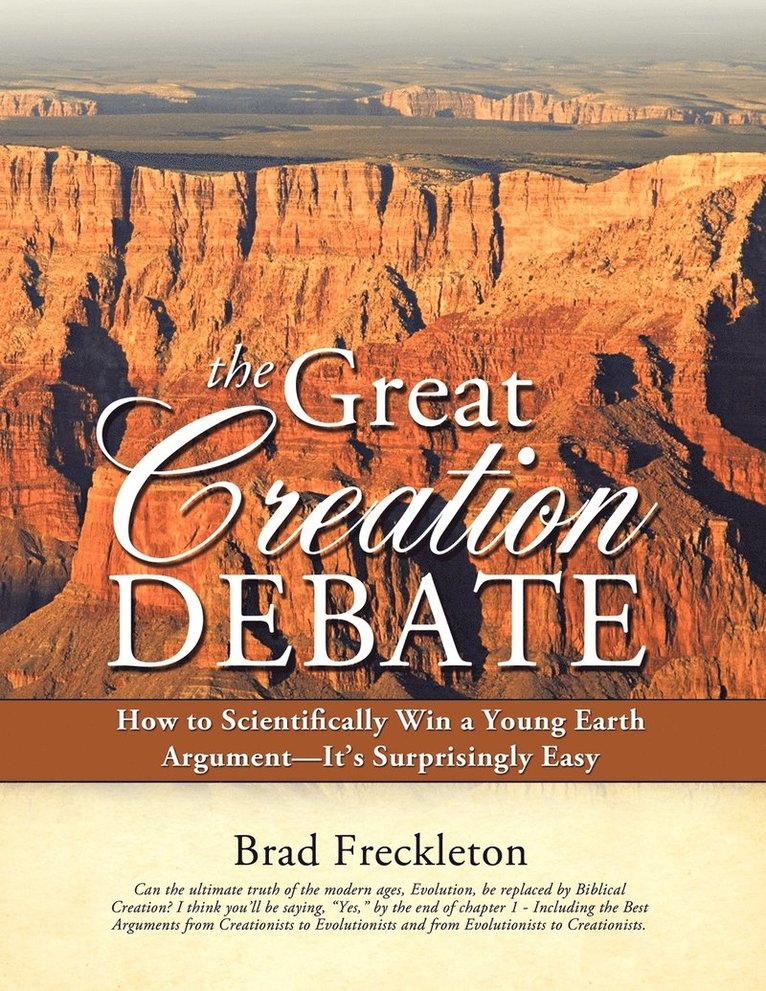Brad Freckleton - Great Creation Debate, Häftad