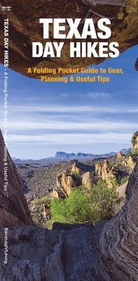 bokomslag TEXAS DAY HIKES A FOLDING POCKET GUIDE