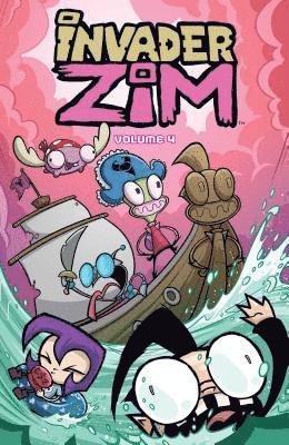 Jhonen Vasquez - Invader ZIM Vol. 4, Häftad