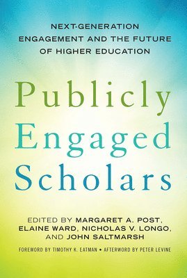 Publicly Engaged Scholars 1