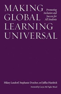 bokomslag Making Global Learning Universal