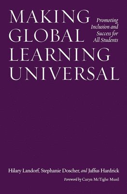 bokomslag Making Global Learning Universal