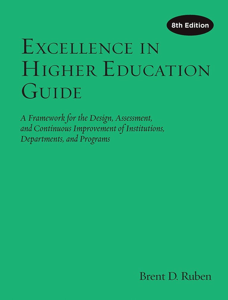 Excellence in Higher Education Guide 1