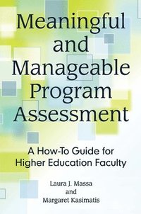 bokomslag Meaningful and Manageable Program Assessment