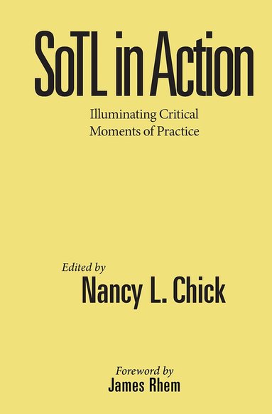 Nancy L. Chick - SoTL in Action, Inbunden