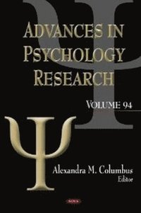 bokomslag Advances in Psychology Research