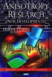 bokomslag Anisotropy Research