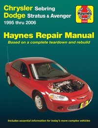 bokomslag Chrysler Sebring, Dodge Stratus & Avenger 1995 Thru 2006 Haynes Repair Manual