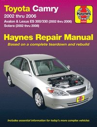 bokomslag Toyota Camry, Avalon & Lexus Es 300/330 2002-06 &