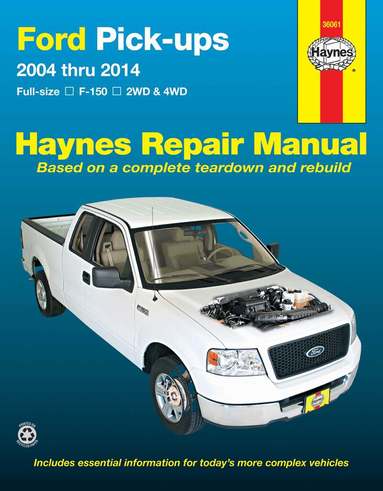 Haynes Publishing - Ford full-size petrol pick-ups F-150 2WD & 4WD (2004-2014) Haynes Repair Manual (USA), Häftad