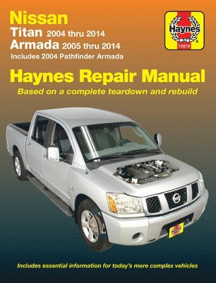Nissan Titan (2004-2014) & Armada (2005-2014) Haynes Repair Manual (USA) 1