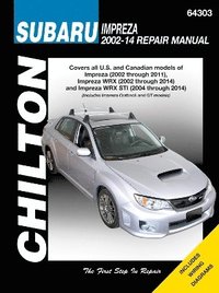 bokomslag Subaru Impreza & WRX (Chilton)