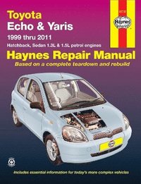 bokomslag Toyota Echo & Yaris (99-11) Haynes Repair Manual