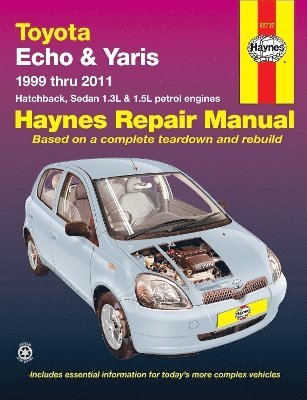 bokomslag Toyota Echo & Yaris (99-11) Haynes Repair Manual