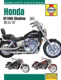 bokomslag Honda VT1100 Shadow (85-07) Haynes Repair Manual