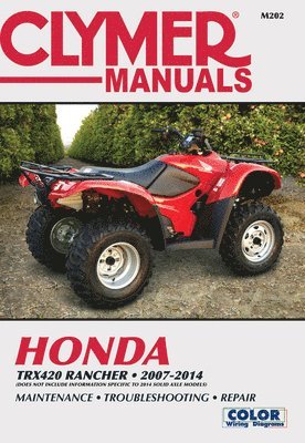 Honda TRX420 Rancher ATV (2007-2014) Service Repair Manual 1