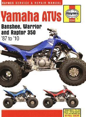 Yamaha Banshee, Warrior & Raptor 350 ATVs (87 - 10) 1