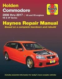 bokomslag HM Holden Commodore VE VF Petrol 2006-17