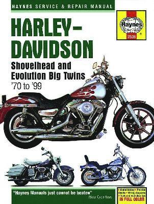 bokomslag Harley-Davidson Shovelhead & Evolution Big Twins (70-99) Haynes Repair Manual