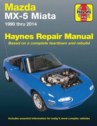 bokomslag Mazda MX-5 Miata for Mazda MX-5 Miata models (1990-2014) Haynes Repair Manual (USA)