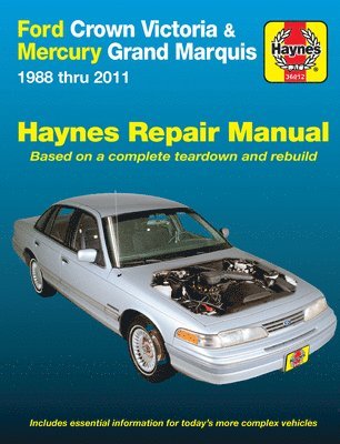 Haynes Publishing, Ken Freund - Ford Crown Victoria & Mercury Grand Marquis (1988-2011) (Covers all fuel-injected models) Haynes Repair Manual (USA), Häftad