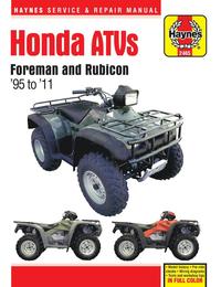 bokomslag Honda Foreman ATV (95 -11)