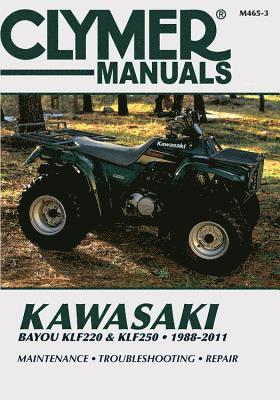 bokomslag Kawasaki Bayou Klf220 & Klf250 ATV Repair Manual