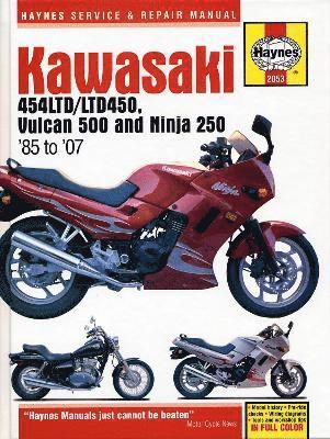 Kawasaki 454 Ltd, Vulcan 500 & Ninja 250 (85 -07) 1