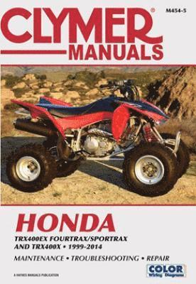 bokomslag Clymer Honda TRX400Ex Fourtrax/Sportrax