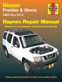 bokomslag Nissan Frontier & Xterra (2005-2014) for two & four-wheel drive Haynes Repair Manual (USA)