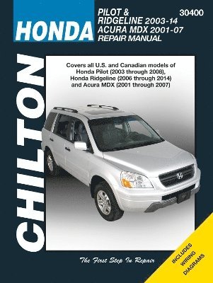 Honda Pilot/Ridgeline & Acura MDX (01 - 14) (Chilton) 1