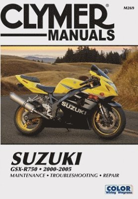 Clymer - Suzuki GSX-R750 2000-05, Häftad
