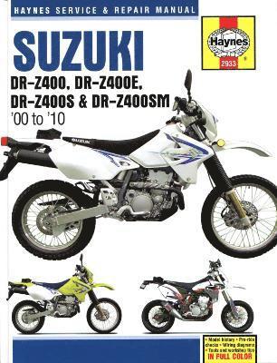 Suzuki DR-Z400, DR-Z400E, DR-Z400S & DR-Z400SM (00 to 10) 1