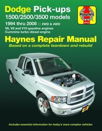 bokomslag Dodge 1500/2500/3500 Full-Size Pick-Ups 1994-08
