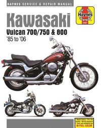 bokomslag Kawasaki Vulcan 700/750/800 1985-2006