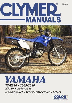 Yamaha TT-R30 and XT250 (2005 - 2018) Clymer Repair Manual 1