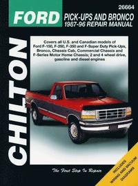 bokomslag Ford Pick-ups & Bronco ('80- '96) (Chilton)