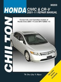 bokomslag Honda Civic & CR-V ('01-'11) (Chilton)
