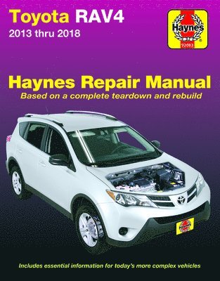 Haynes Publishing - TOYOTA RAV4 2013 - 18, Häftad