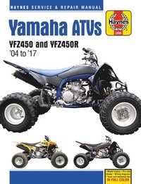 bokomslag Yamaha YZF450 & YZF450R ATV Repair Manual