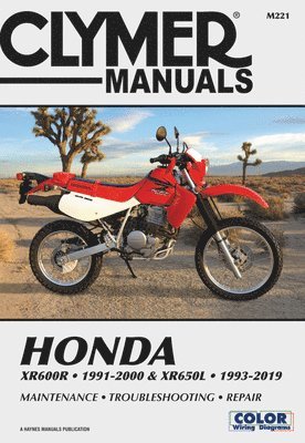 Honda XR600R (91-00) XR650L (93-19) Service and Repair Manual 1
