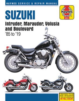 bokomslag Haynes Publishing: Suzuki Intruder, Marauder, Volusia & Boul