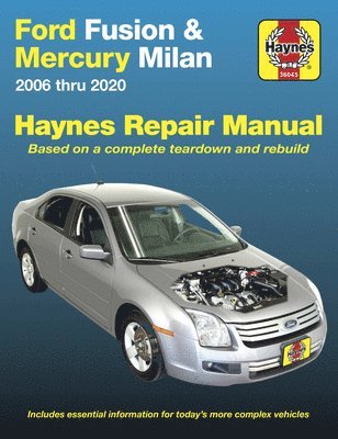 Editors of Haynes Manuals, Editors Of Haynes Manuals - Ford Fusion and Mercury Milan 2006 Thru 2020, Häftad