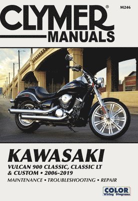 bokomslag Clymer Kawasaki Vulcan 900 Classic, Classic LT & Custom (06-19)