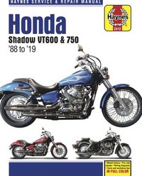 bokomslag Honda Shadow VT600 & 750 (88-19)