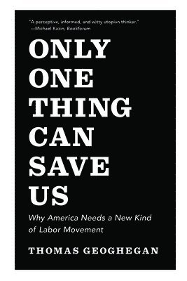Thomas Geoghegan - Only One Thing Can Save Us, Häftad