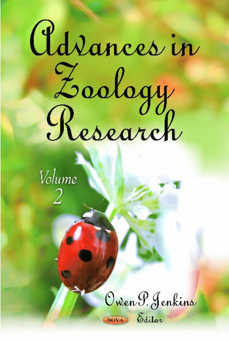 Owen P Jenkins - Advances in Zoology Research, Inbunden